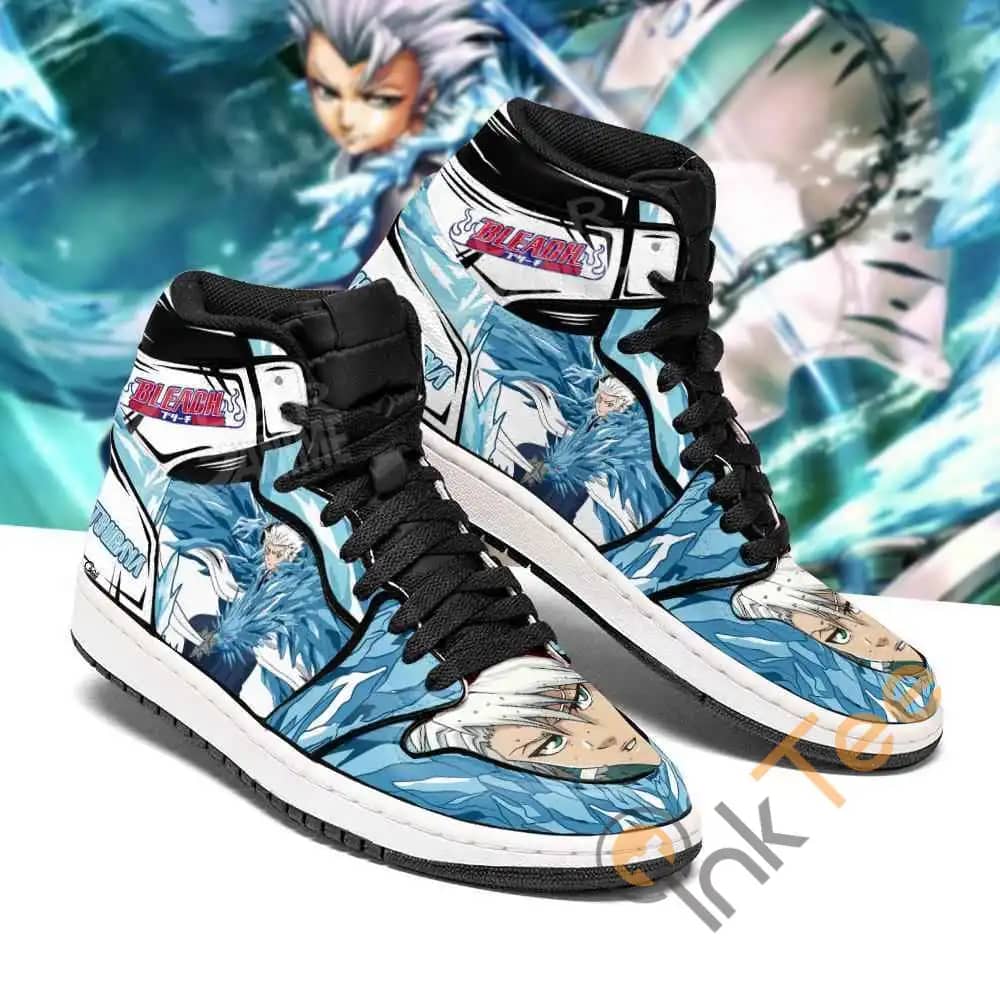 Hitsugaya Bankai Bleach Sneakers Anime Air Jordan Shoes