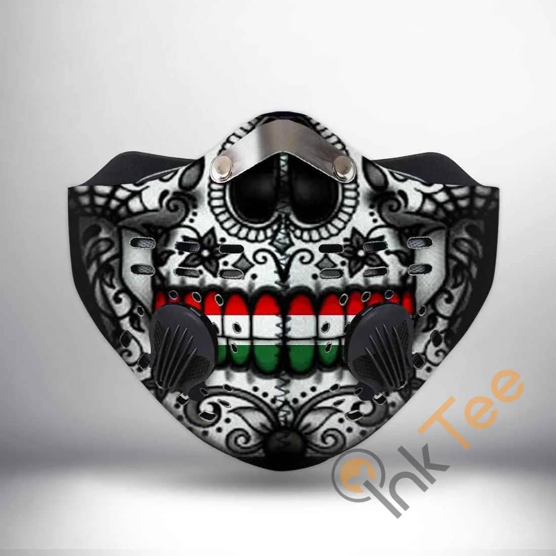 Hungary Skull Filter Activated Carbon Pm 2.5 Fm Sku 548 Face Mask