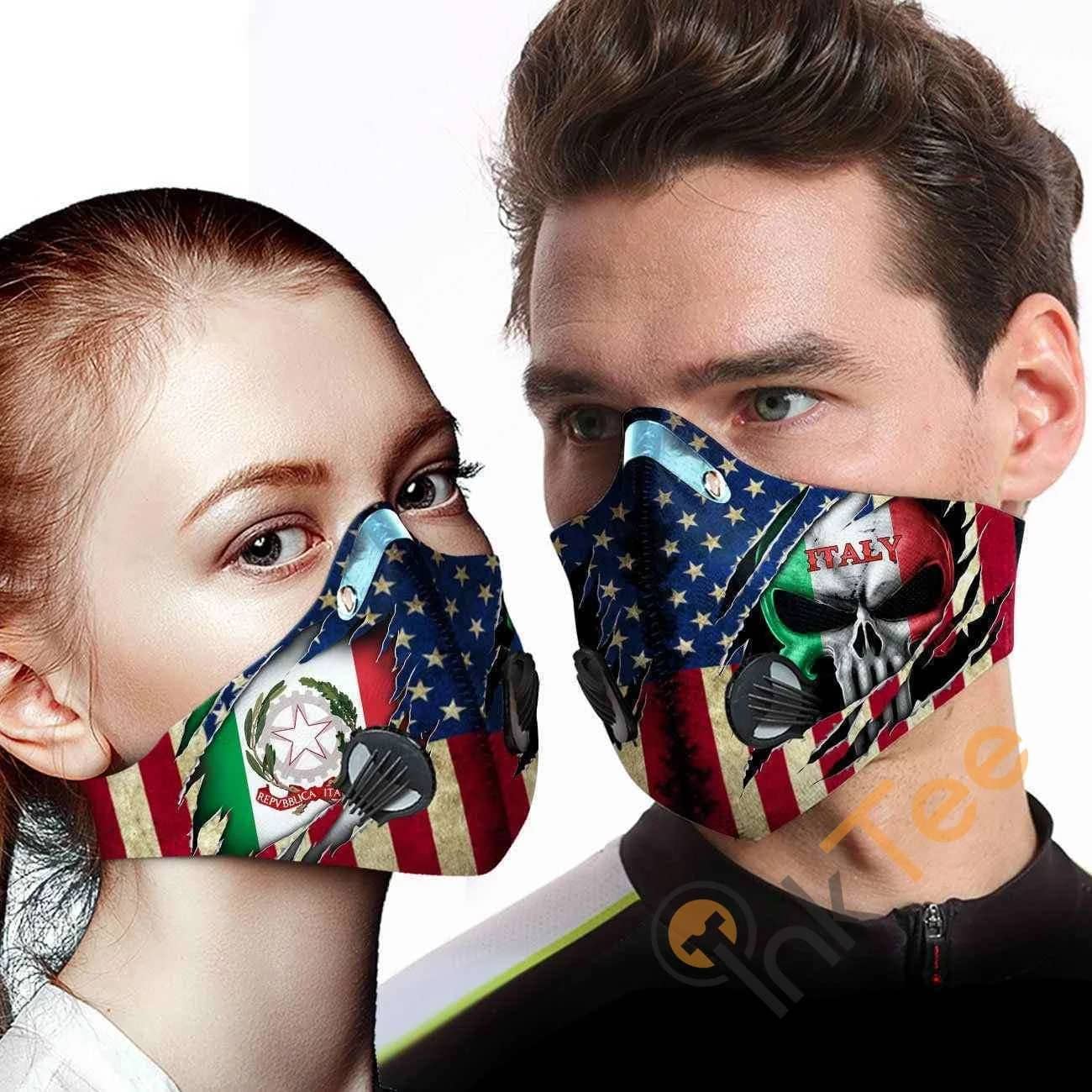 Italy Filter Activated Carbon Pm 2.5 Fm Sku 2188 Face Mask