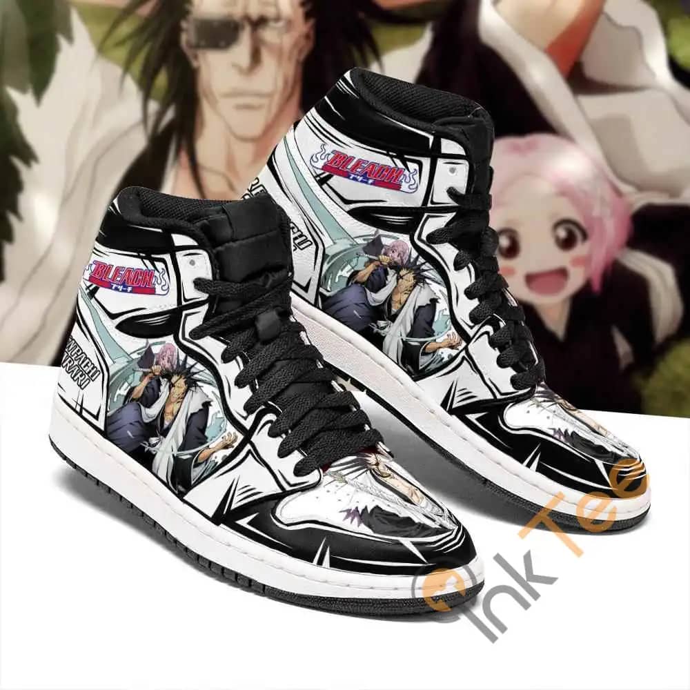 Kenpachi And Yachiru Bleach Sneakers Anime Air Jordan Shoes