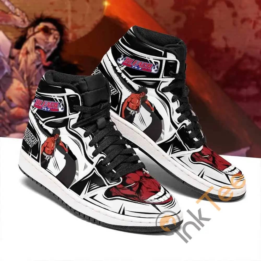 Kenpachi Bankai Bleach Sneakers Anime Air Jordan Shoes