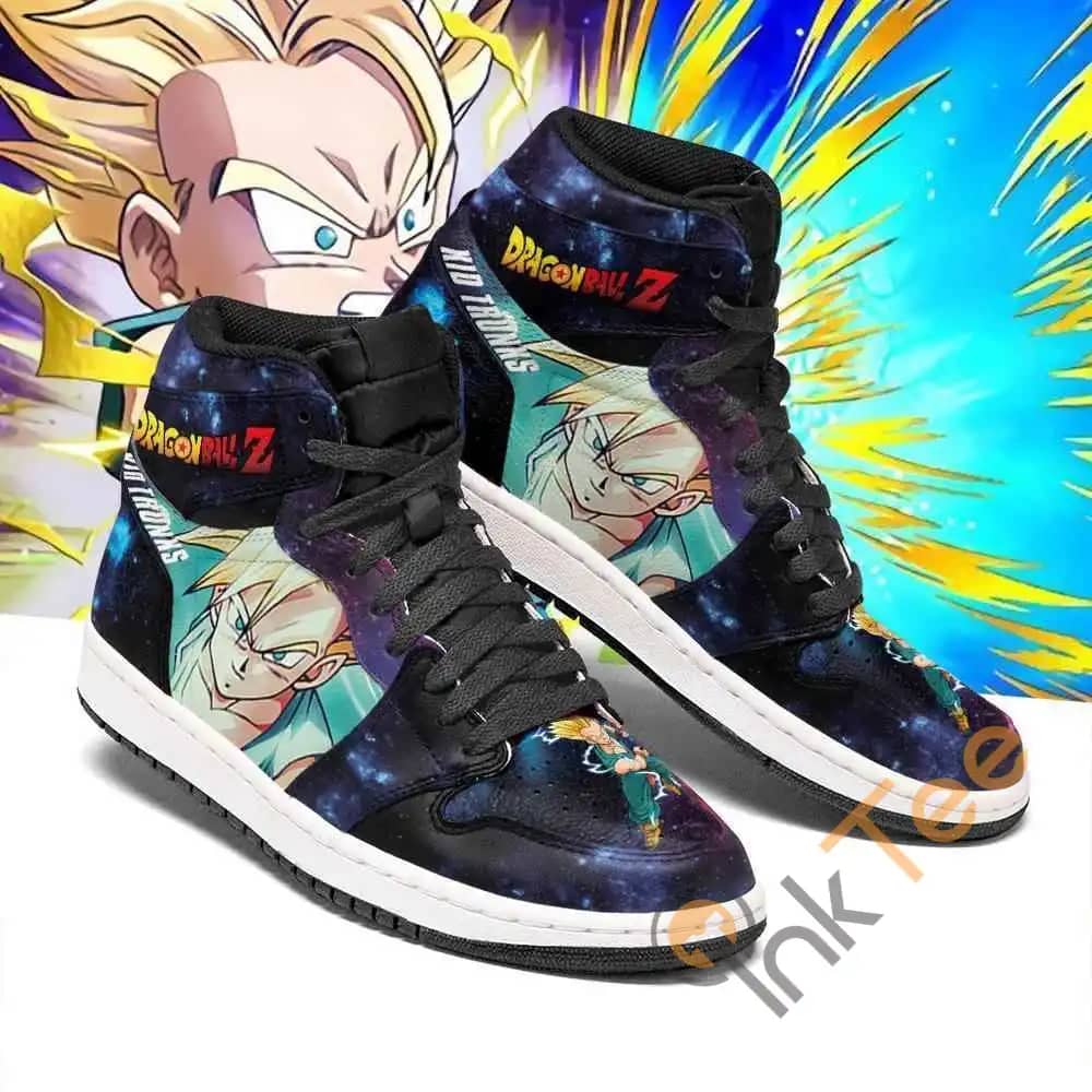 Kid Trunks Galaxy Dragon Ball Z Sneakers Anime Air Jordan Shoes