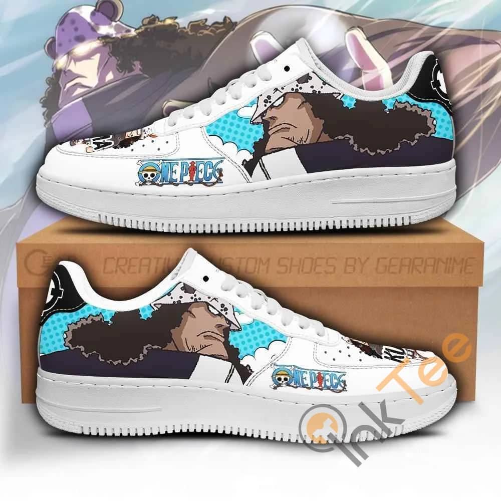 Kuma Custom One Piece Anime Nike Air Force Shoes
