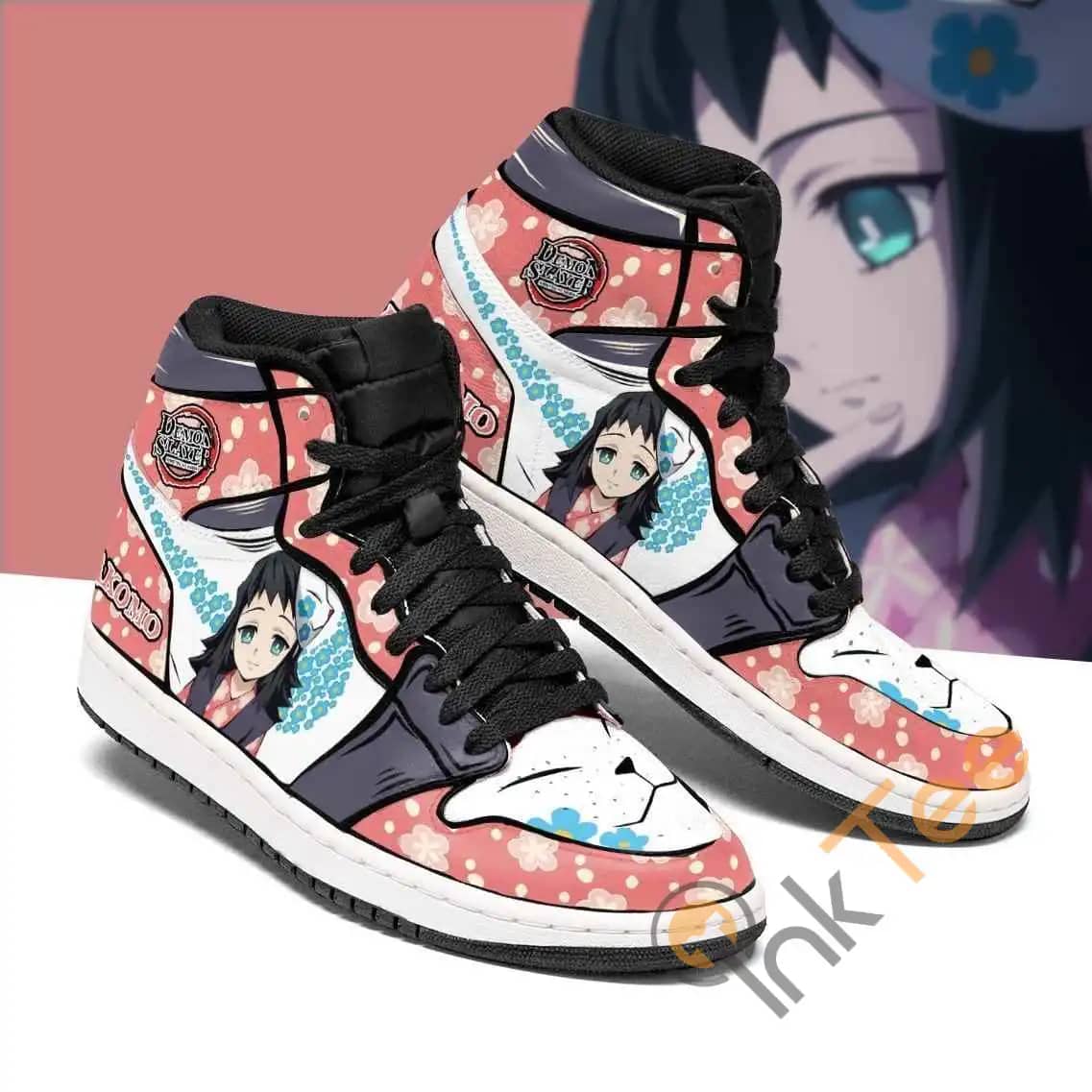 Makomo Costume Demon Slayer Sneakers Anime Air Jordan Shoes