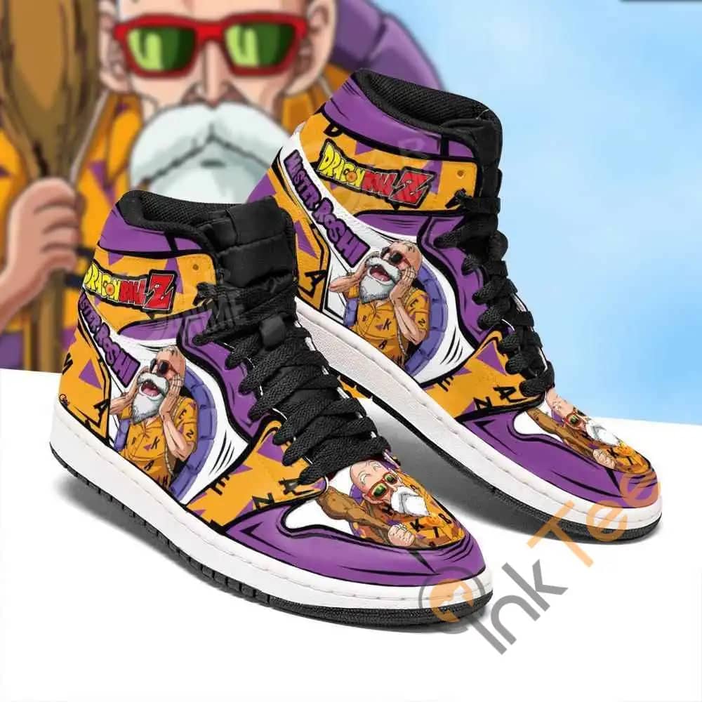 Master Roshi Dragon Ball Sneakers Anime Air Jordan Shoes