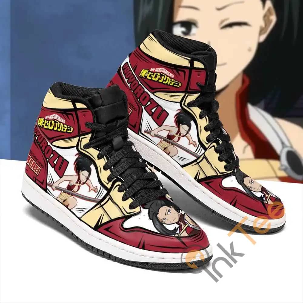 Momo Custom My Hero Academia Sneakers Anime Air Jordan Shoes