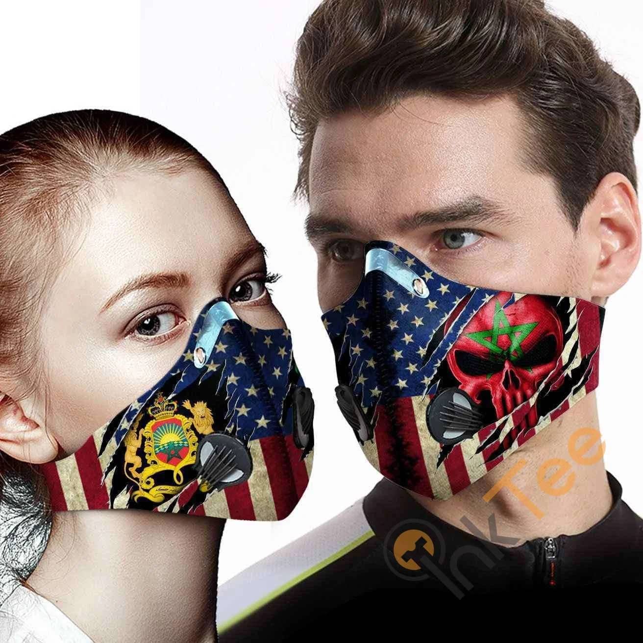 Morocco Filter Activated Carbon Pm 2.5 Fm Sku 2291 Face Mask