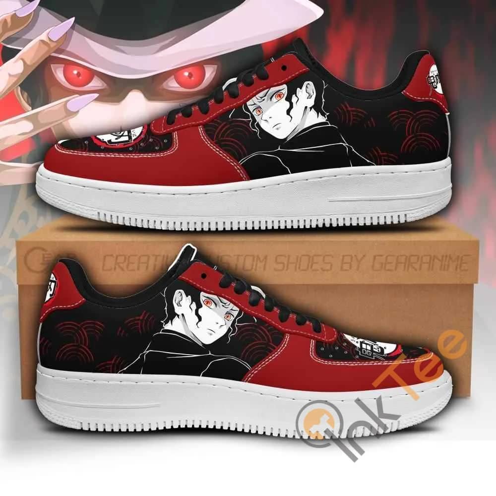 Muzan Custom Demon Slayer Anime Nike Air Force Shoes
