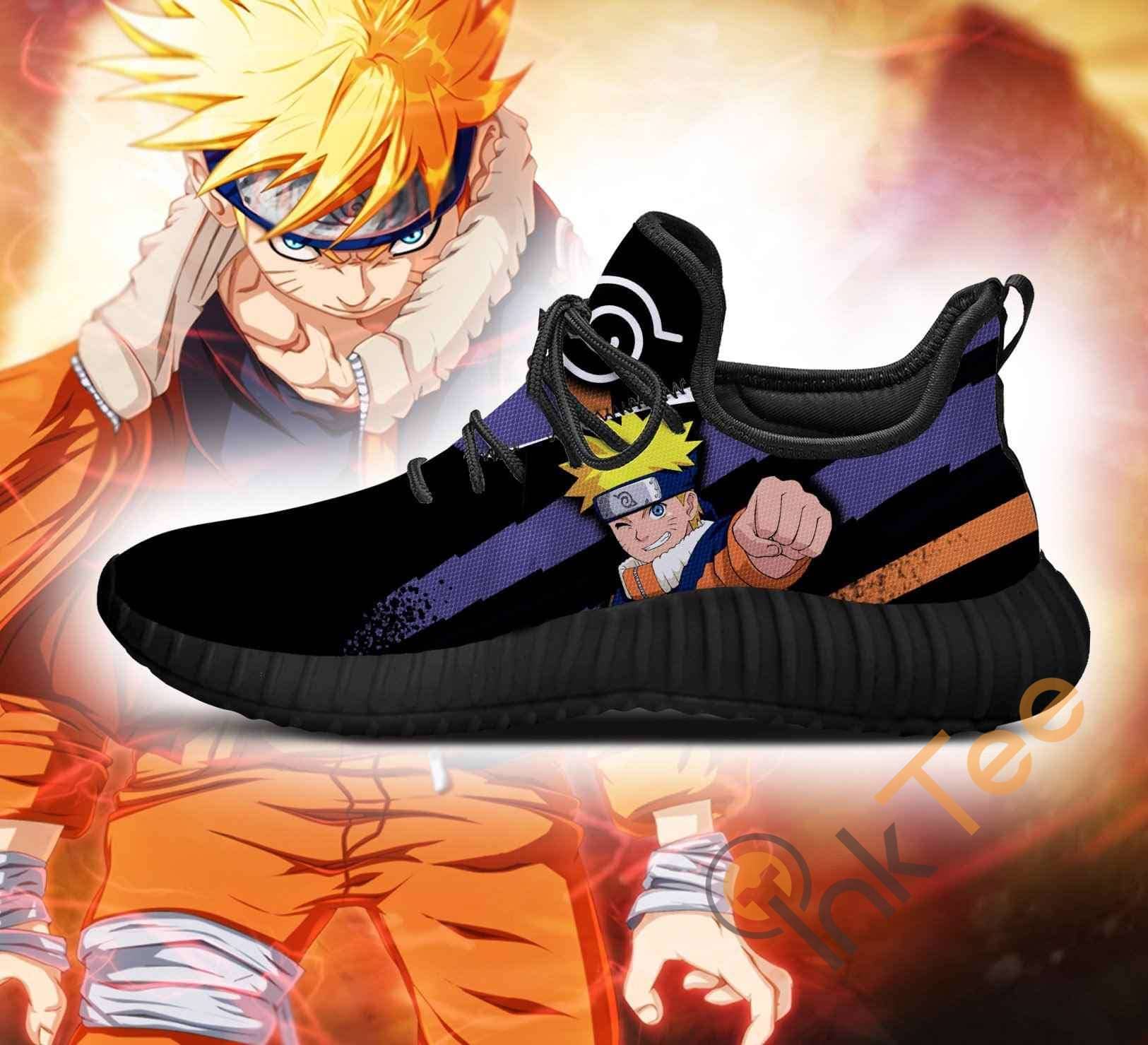 Inktee Store - Naruto Fighting Naruto Anime Reze Shoes Image