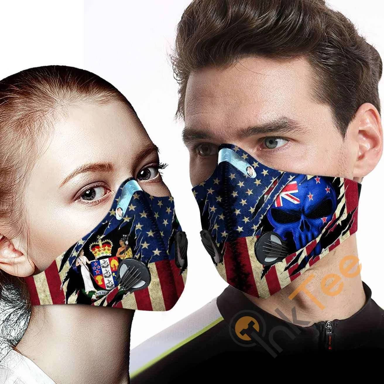 New Zealand Filter Activated Carbon Pm 2.5 Fm Sku 2300 Face Mask