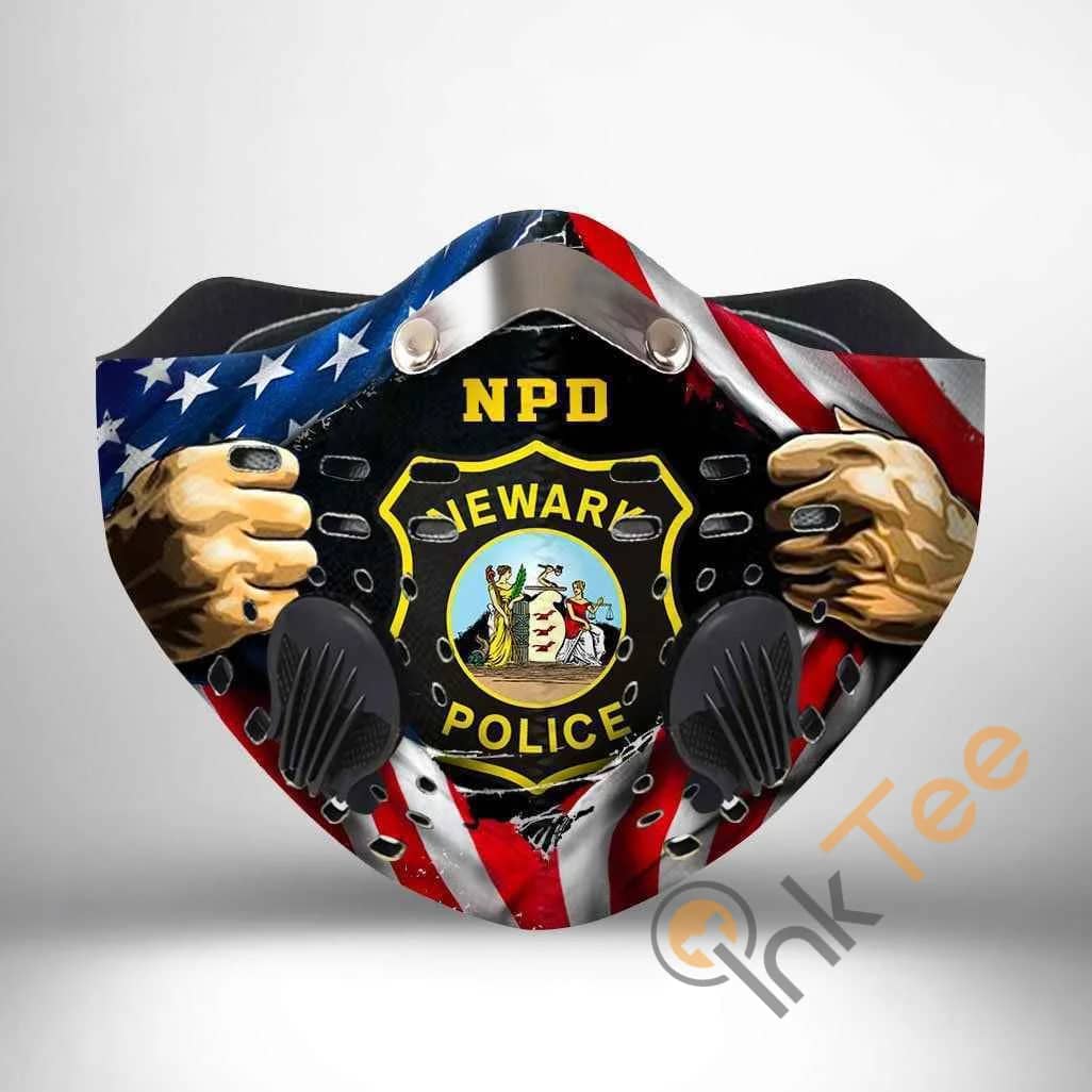 Newark Police Department Filter Activated Carbon Pm 2.5 Fm Sku 2350 Face Mask