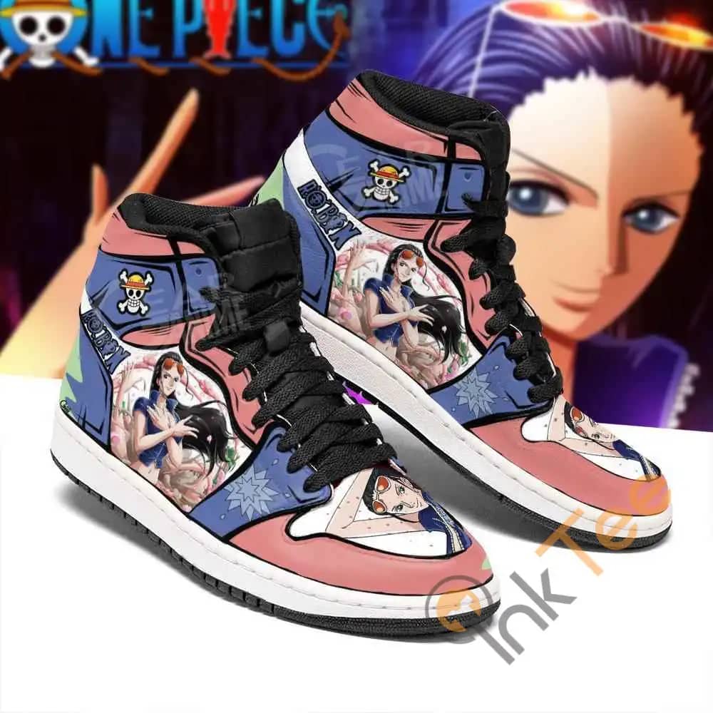 Nico Robin Straw Hat Priates One Piece Sneakers Anime Air Jordan Shoes