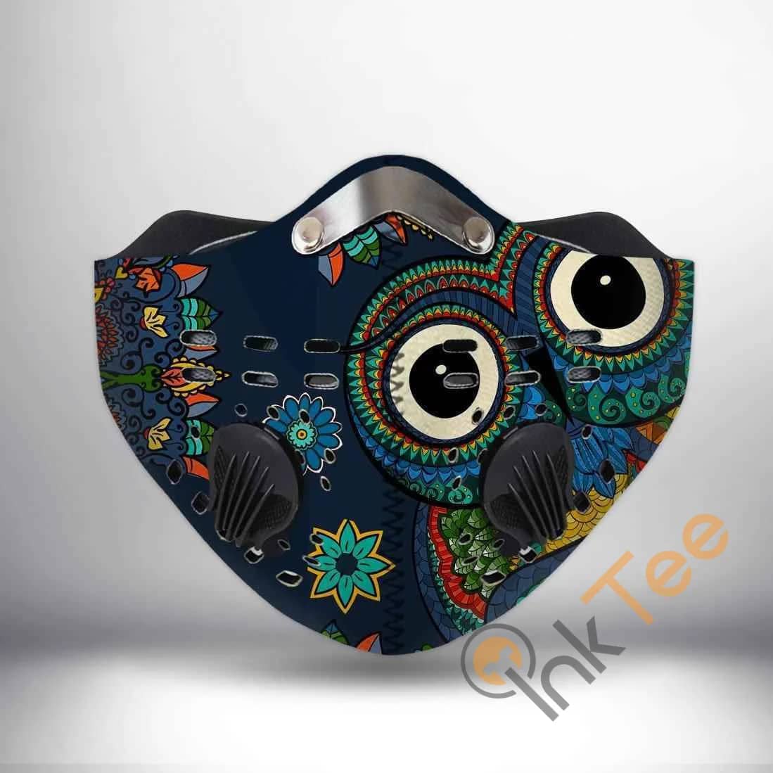 Owl Filter Activated Carbon Pm 2.5 Fm Sku 500 Face Mask