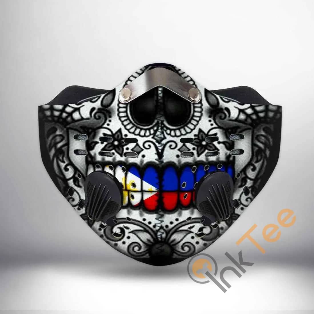 Philippines Skull Filter Activated Carbon Pm 2.5 Fm Sku 551 Face Mask