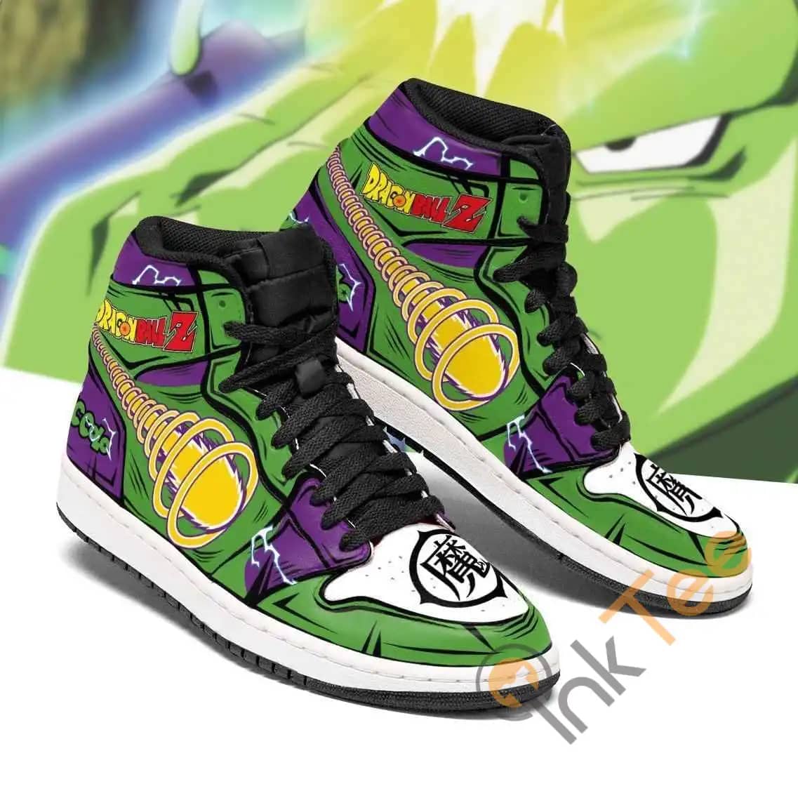 Piccolo Dragon Ball Z Anime Sneakers Air Jordan Shoes