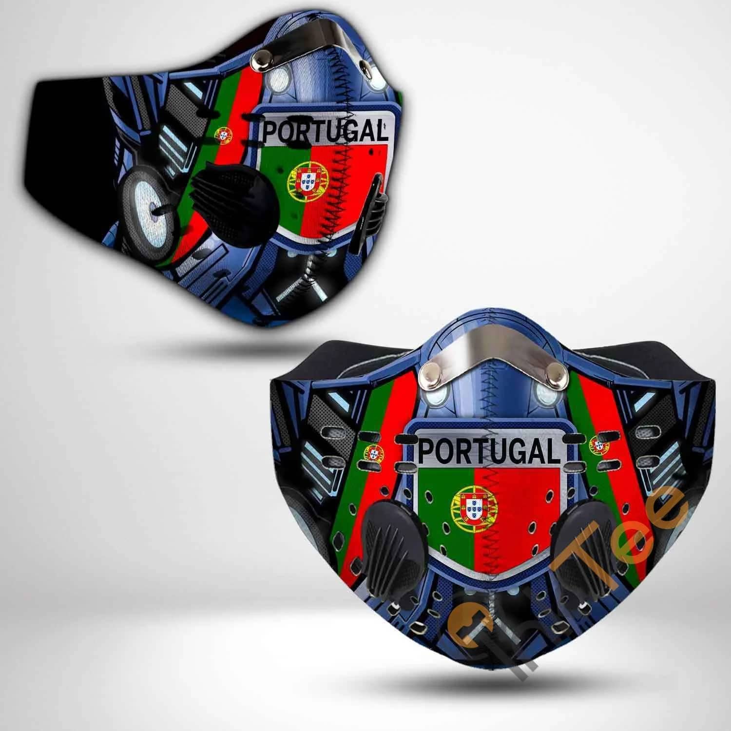 Portugal Filter Activated Carbon Pm 2.5 Fm Sku 3445 Face Mask