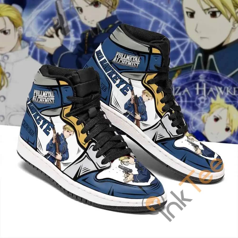 Riza Hawkeye Fullmetal Alchemist Sneakers Anime Air Jordan Shoes