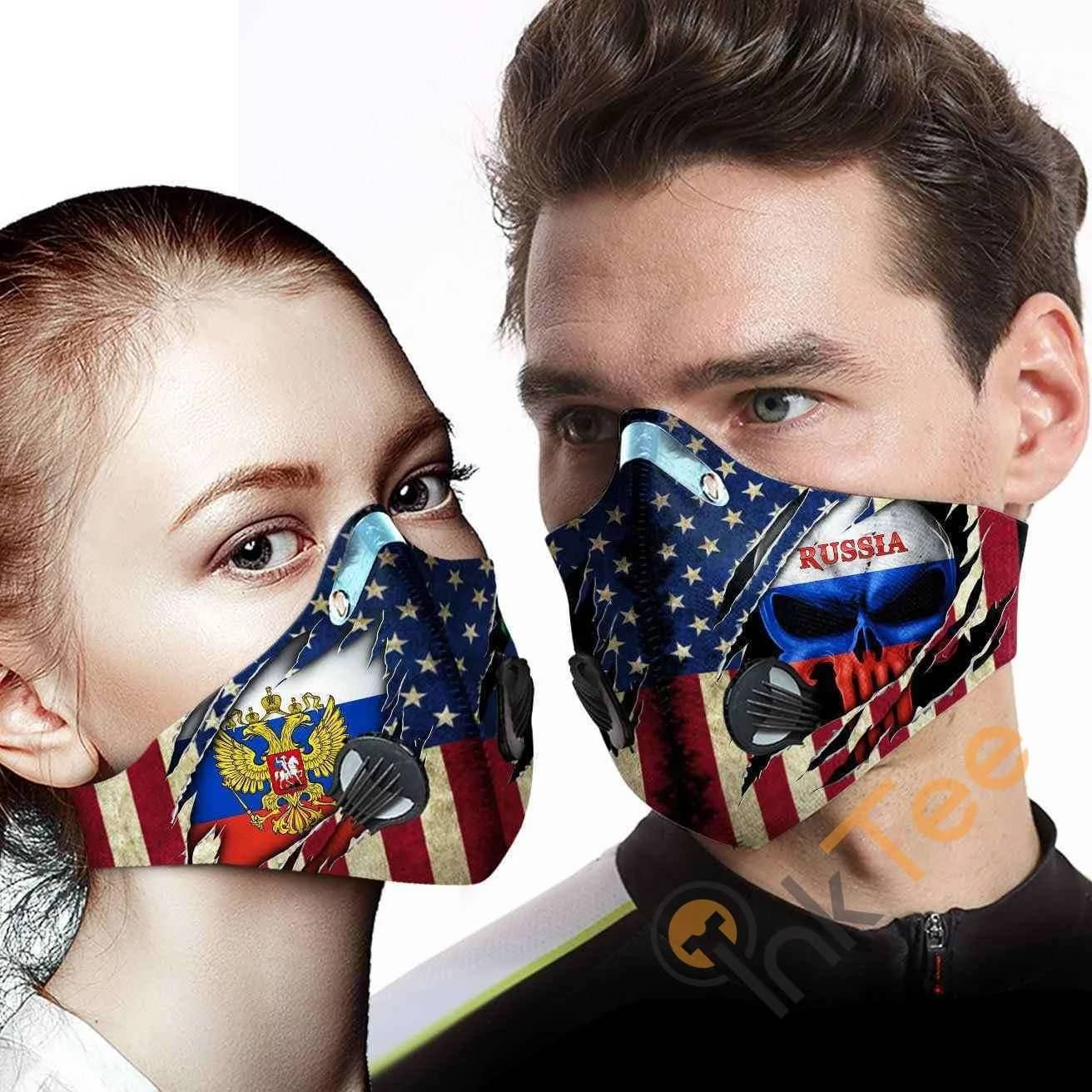 Russia Filter Activated Carbon Pm 2.5 Fm Sku 2302 Face Mask