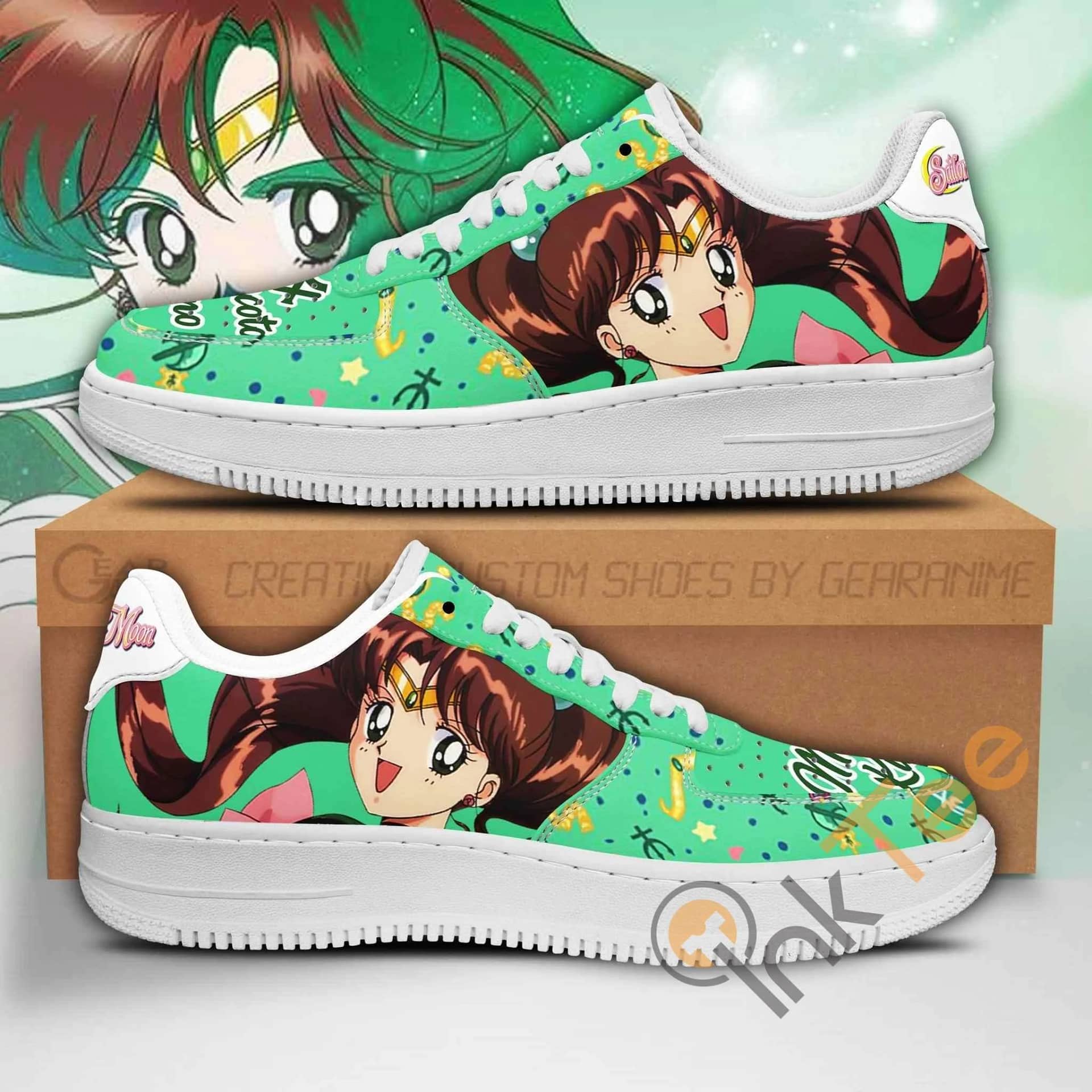 Sailor Jupiter Sailor Moon Anime Nike Air Force Shoes