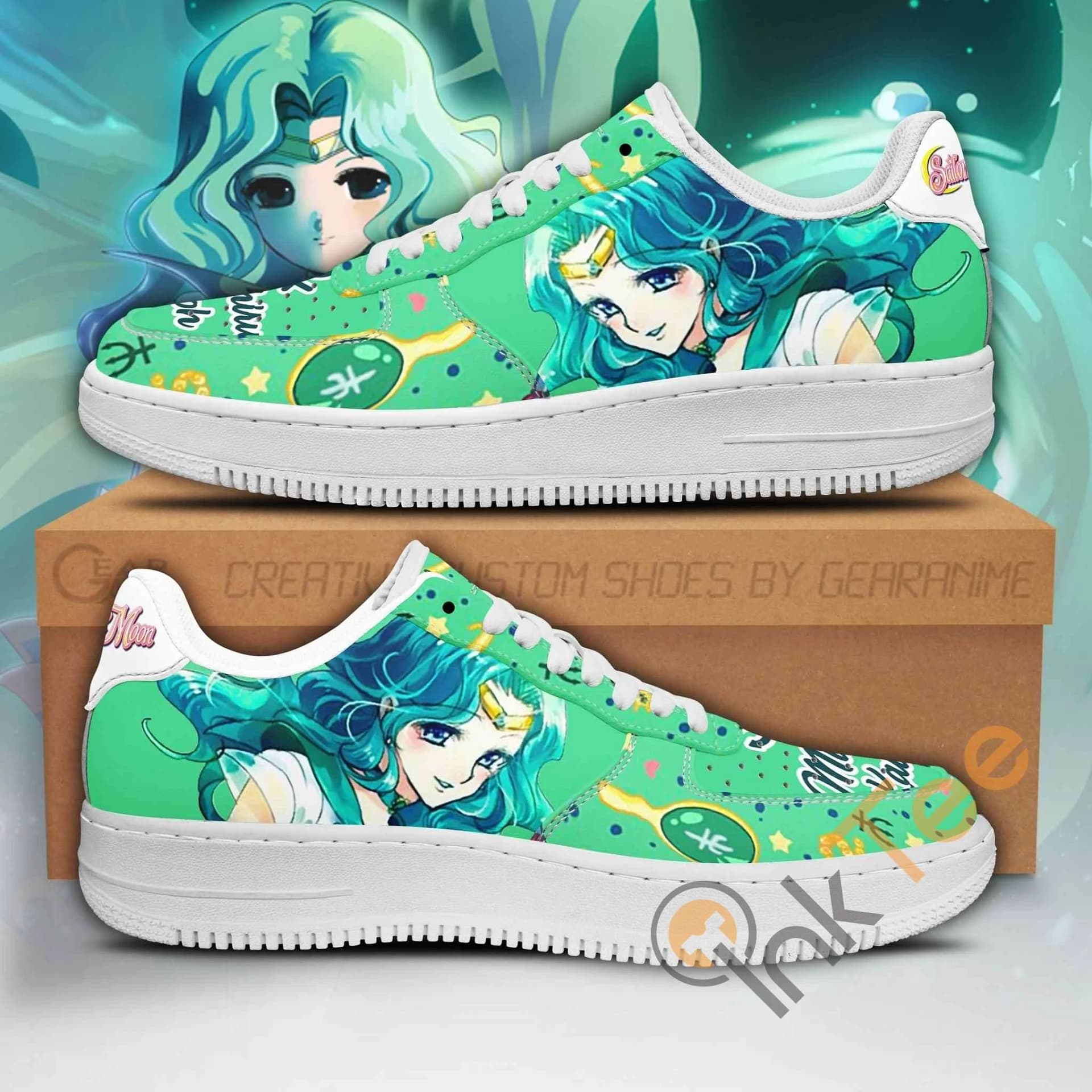 Sailor Neptune Sailor Moon Anime Nike Air Force Shoes