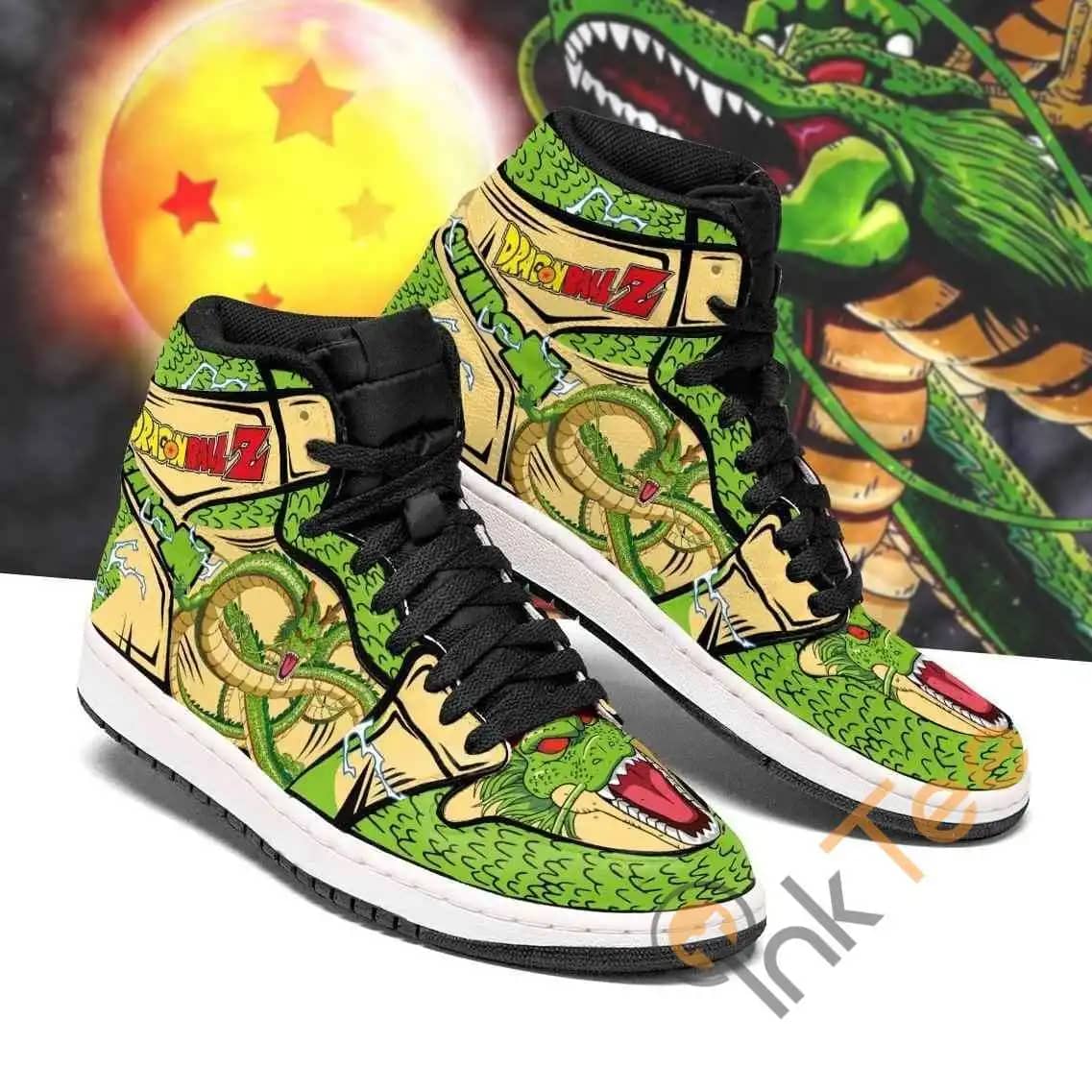 Shenron Dragon Ball Z Anime Sneakers Air Jordan Shoes