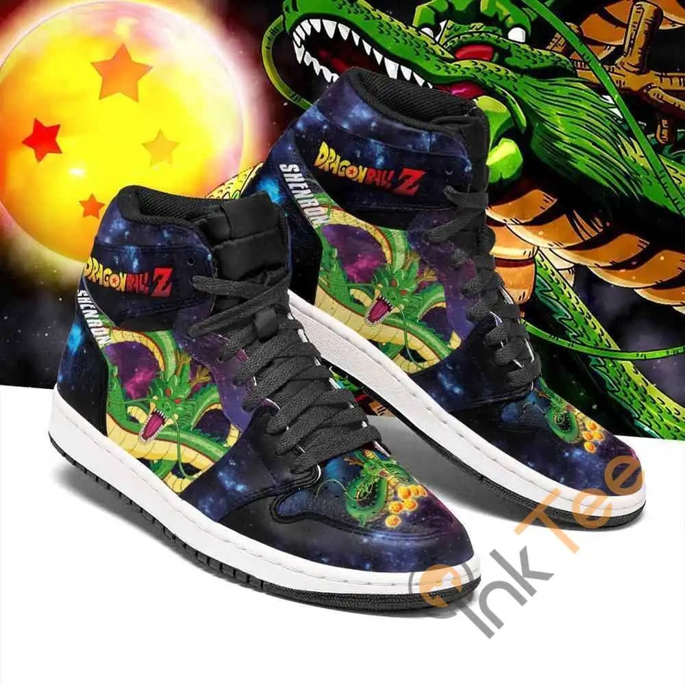 Shenron Galaxy Dragon Ball Z Sneakers Anime Air Jordan Shoes