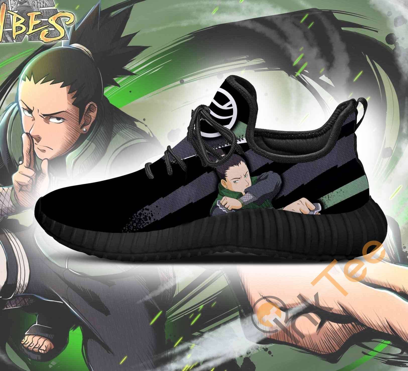 Inktee Store - Shikamaru Jutsu Naruto Anime Reze Shoes Image