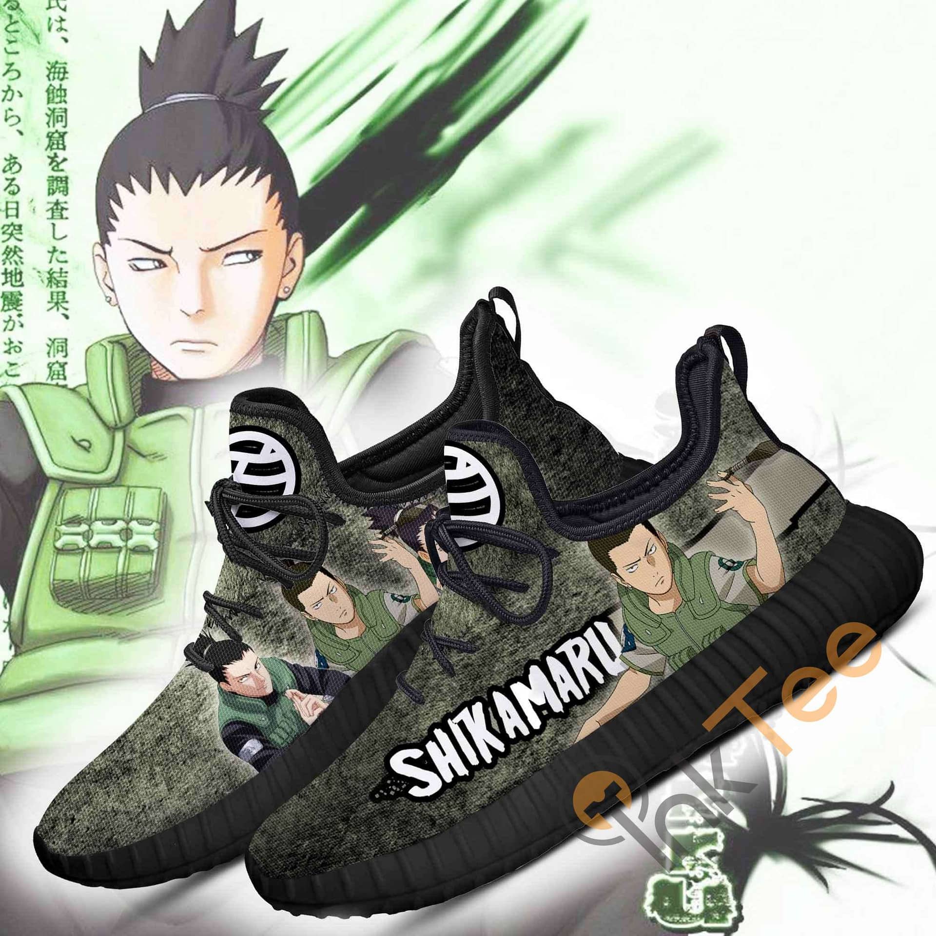 Inktee Store - Shikamaru Naruto Anime Reze Shoes Image