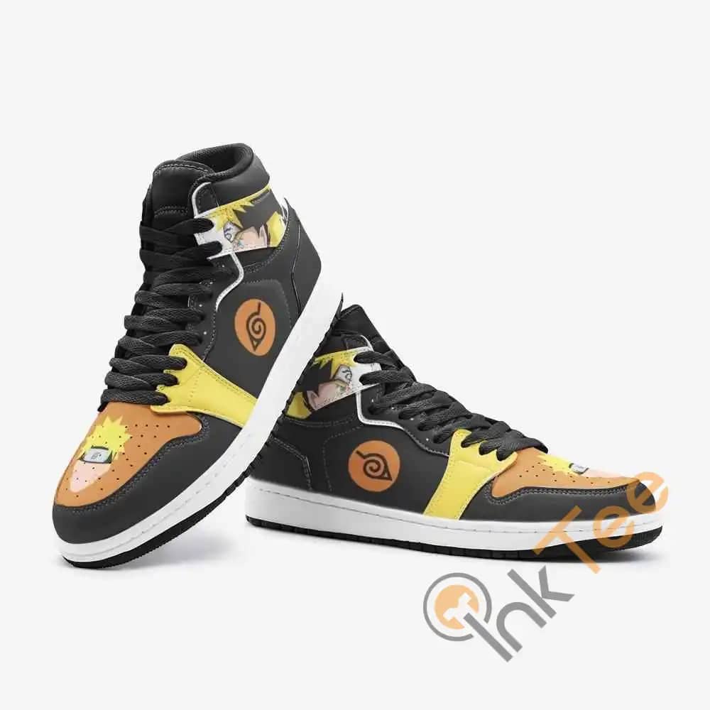 Shippuden Naruto Custom Air Jordan Shoes