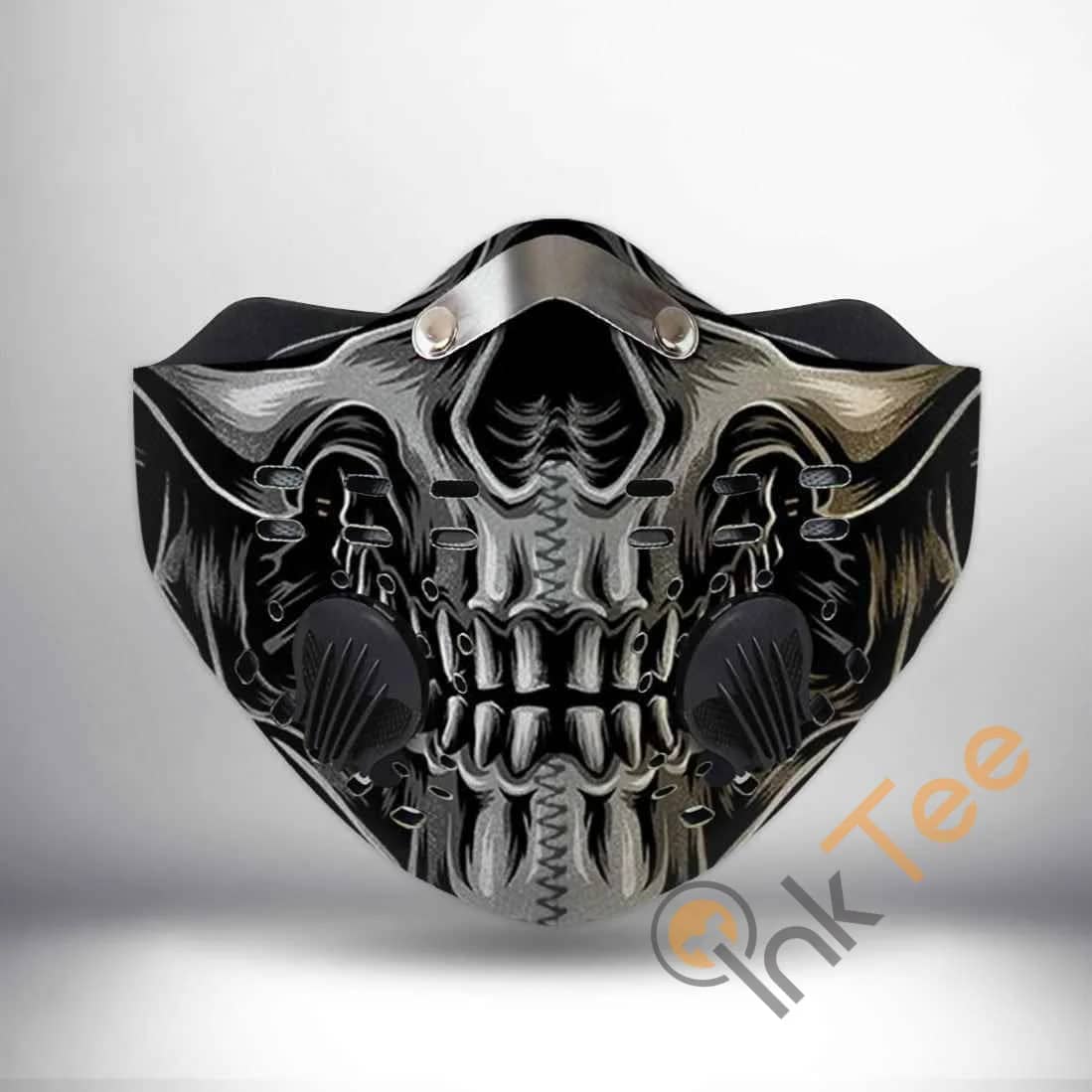 Skull Coolest Filter Activated Carbon Pm 2.5 Fm Sku 376 Face Mask