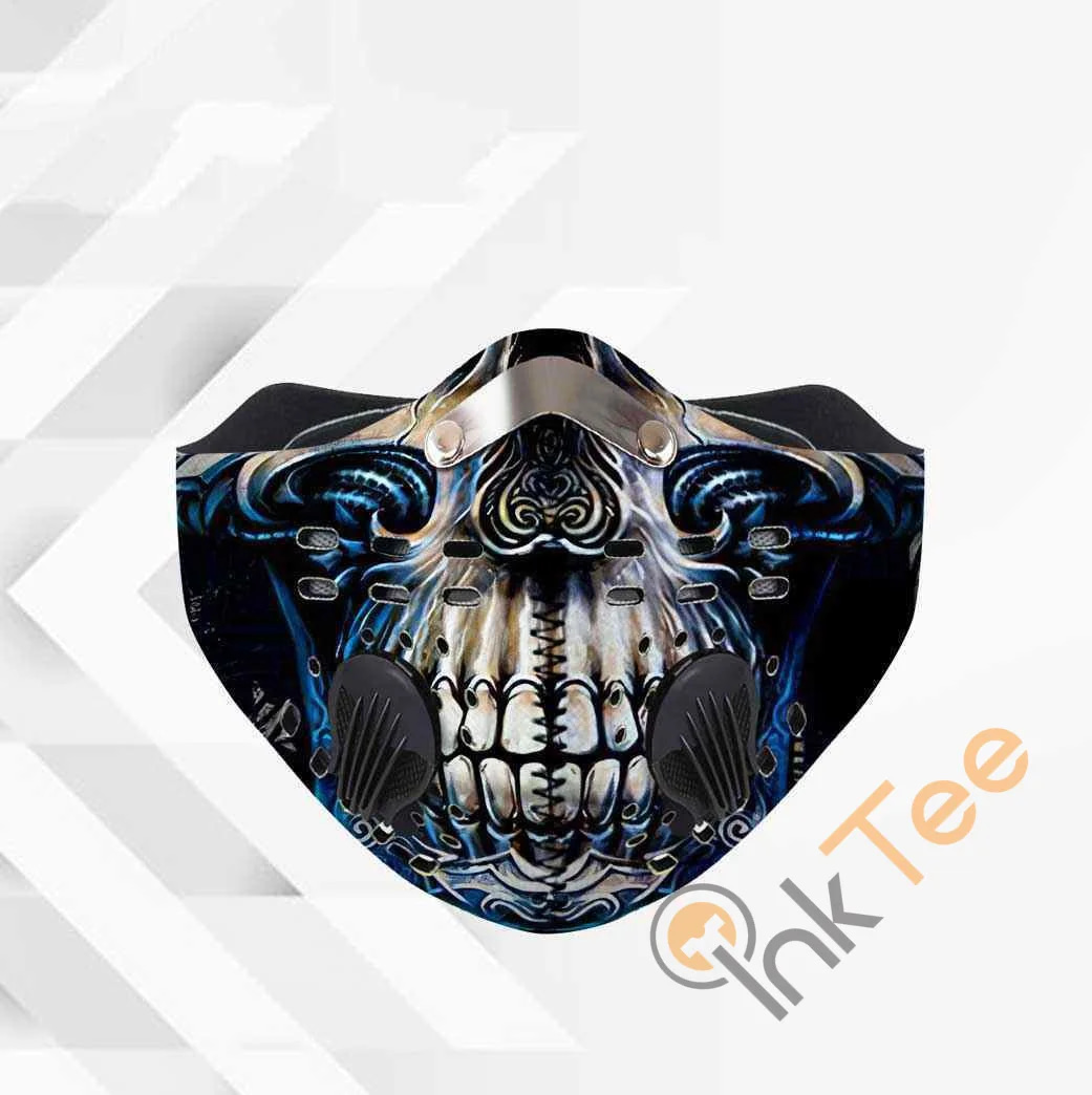 Skull Filter Activated Carbon Pm 2.5 Fm Sku 1410 Face Mask