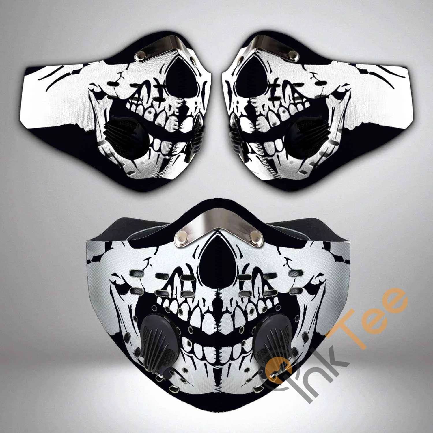 Skull Filter Activated Carbon Pm 2.5 Fm Sku 1482 Face Mask