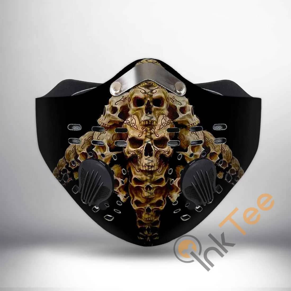 Skull Filter Activated Carbon Pm 2.5 Fm Sku 420 Face Mask
