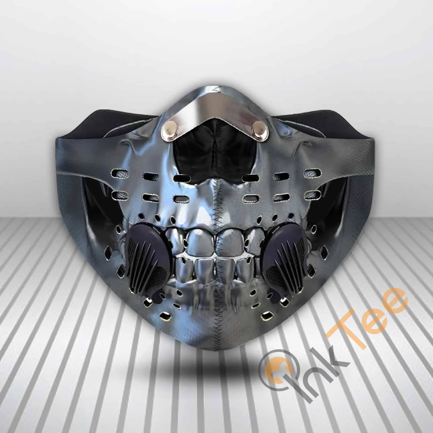Skull Metal Filter Carbon Pm 2.5 Fm Sku 3529 Face Mask