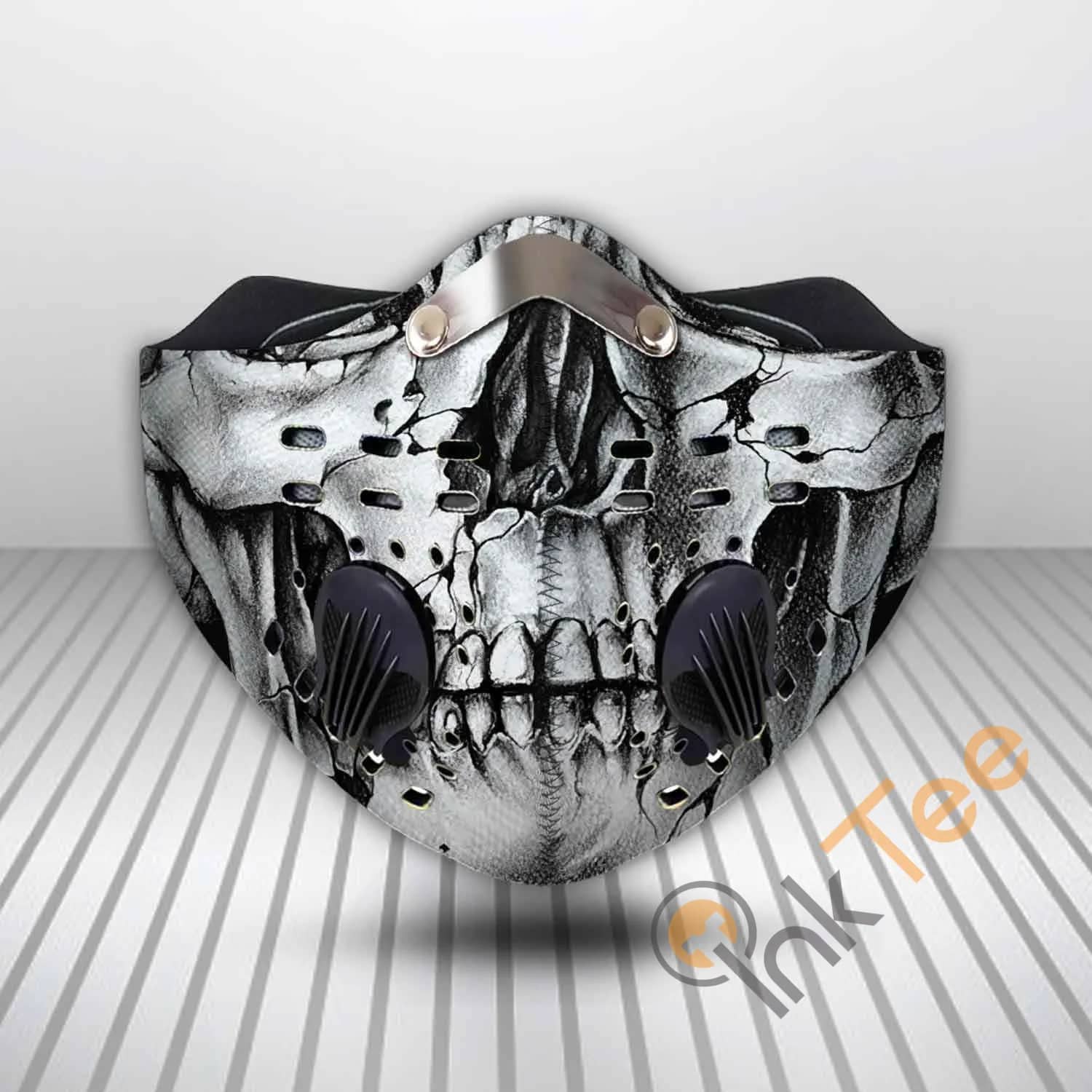 Skull Metal Filter Carbon Pm 2.5 Fm Sku 3531 Face Mask