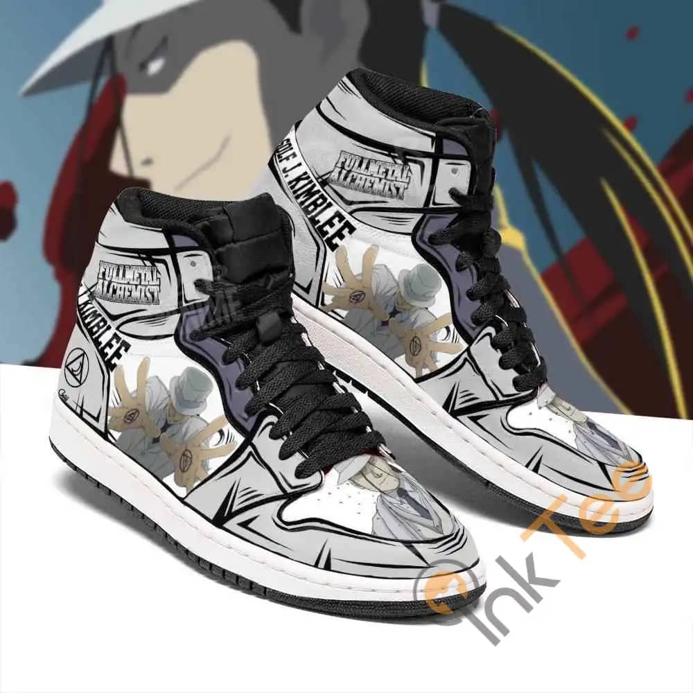 Solf J. Kimblee Fullmetal Alchemist Sneakers Anime Air Jordan Shoes
