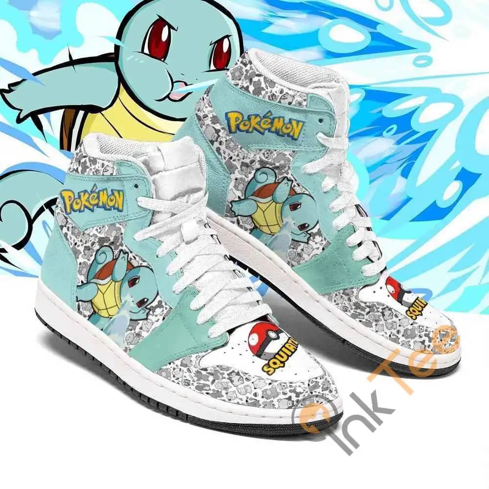 Squirtle Cute Pokemon Sneakers Air Jordan Shoes