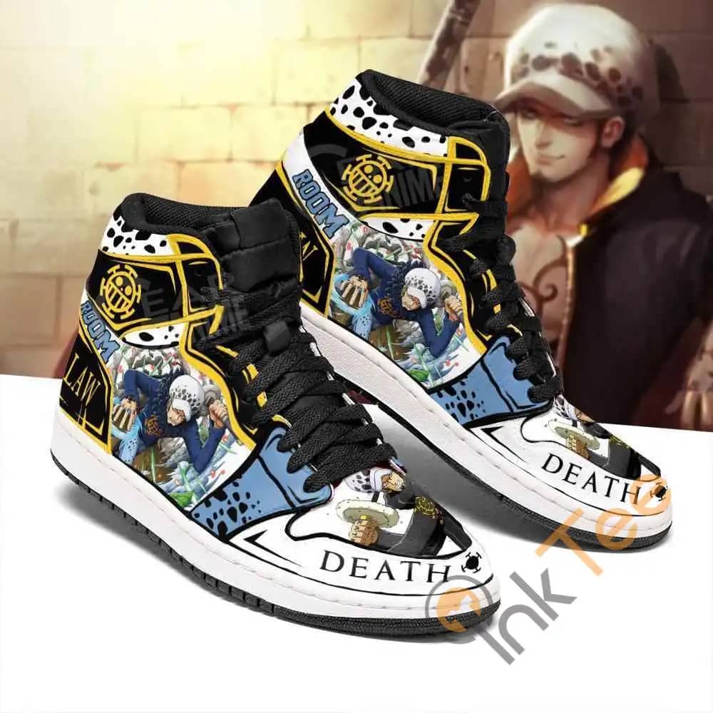 Trafalgar D. Water Law One Piece Sneakers Anime Air Jordan Shoes