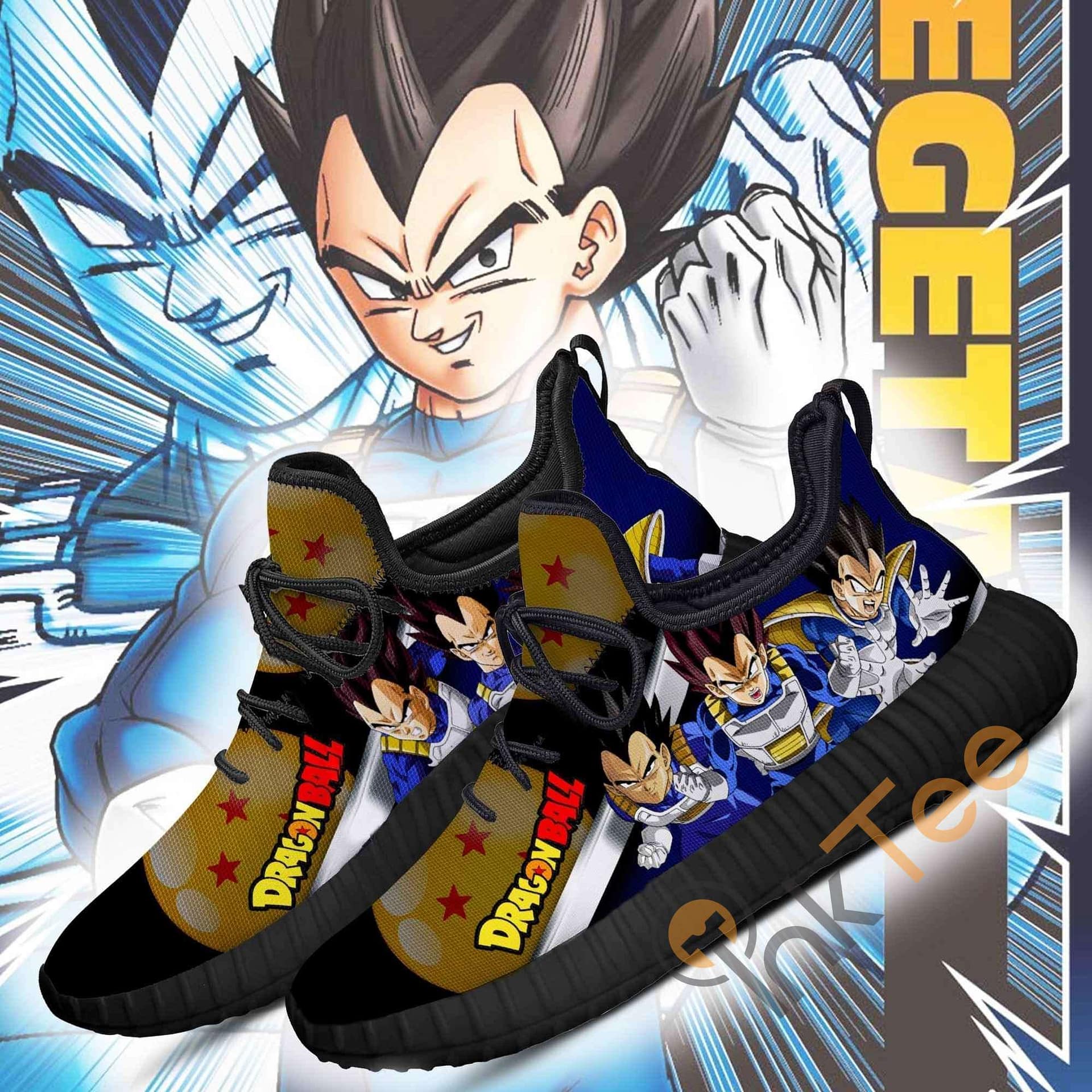 Inktee Store - Vegeta Dragon Ball Anime Reze Shoes Image
