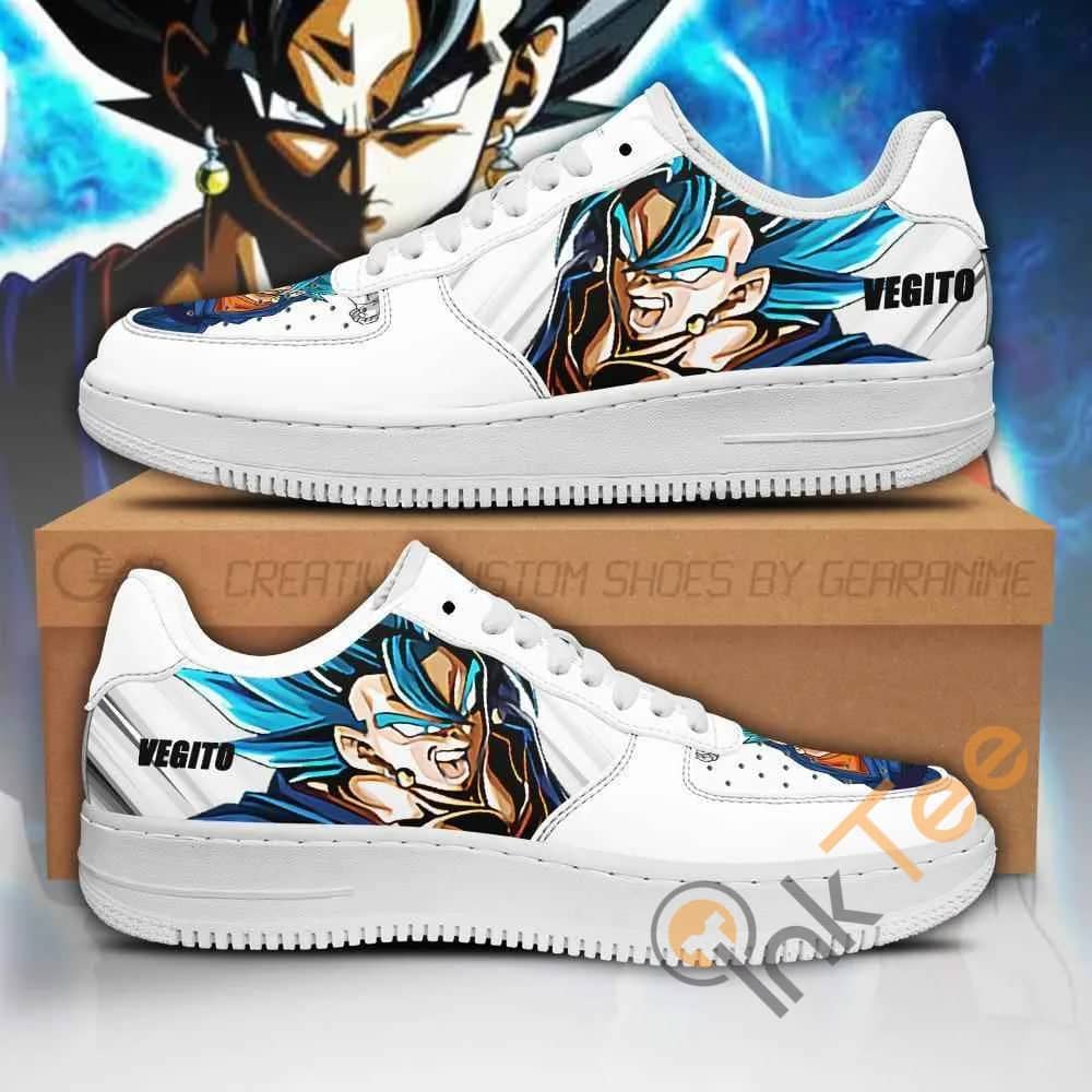 Vegito Custom Dragon Ball Z Anime Nike Air Force Shoes