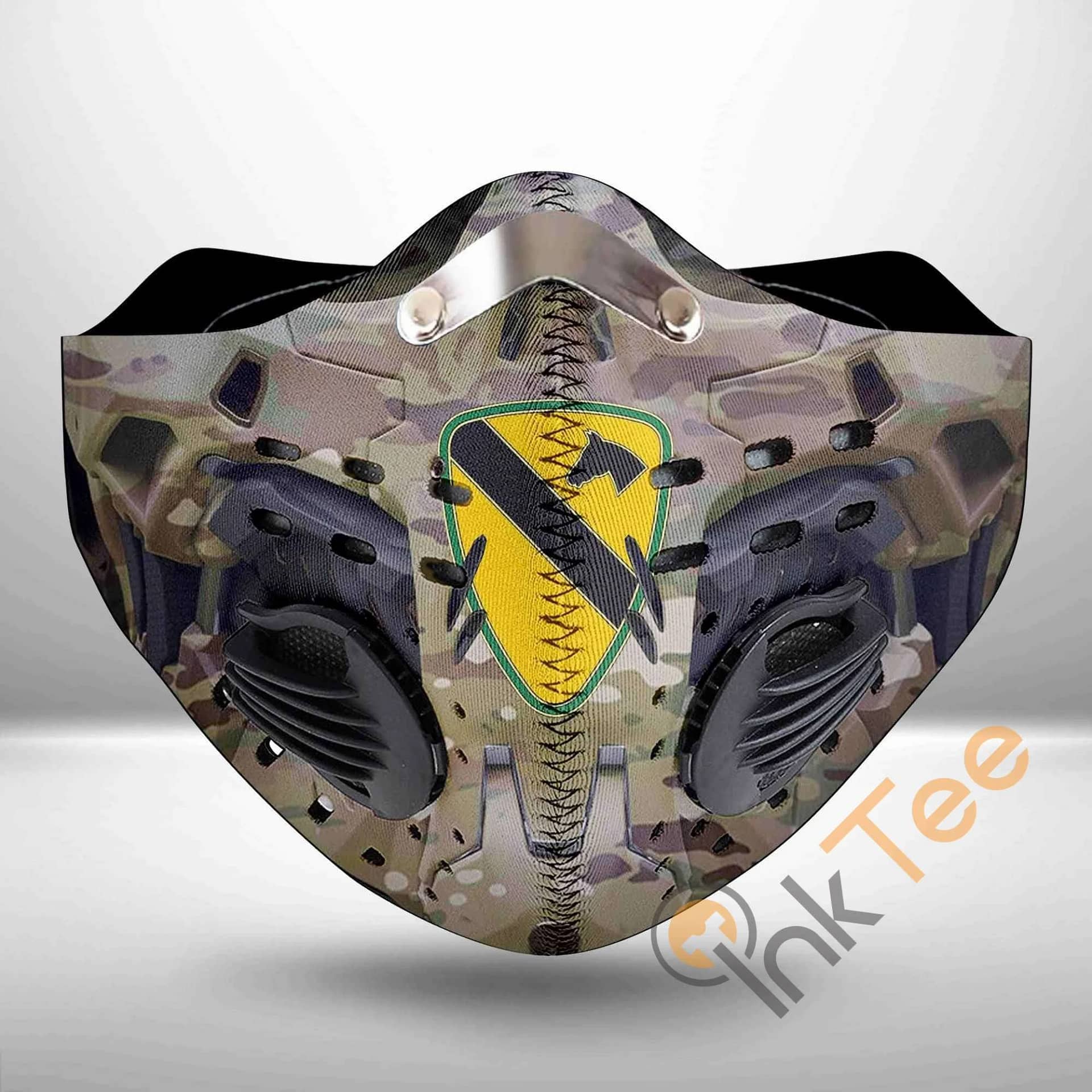 1st Cavalry Division Mecha Filter Activated Carbon Pm 2.5 Face Mask