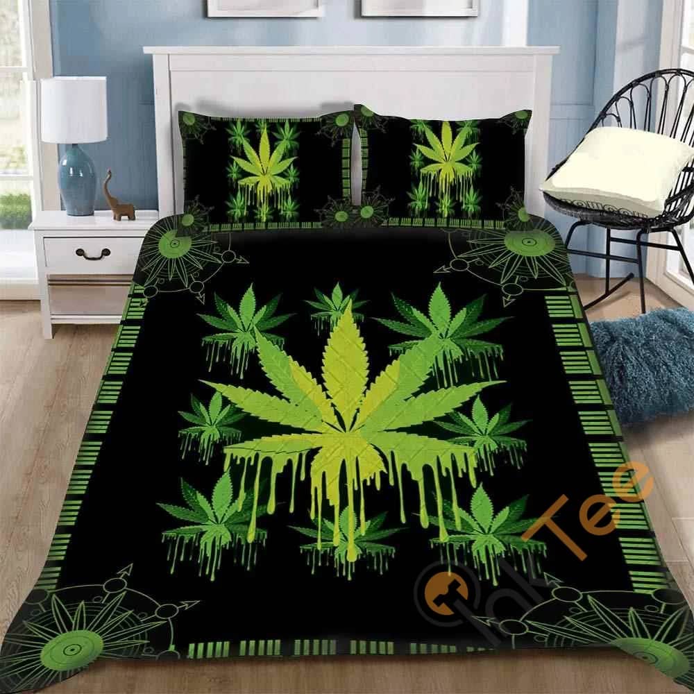 Custom 420 Weed Quilt Bedding Sets