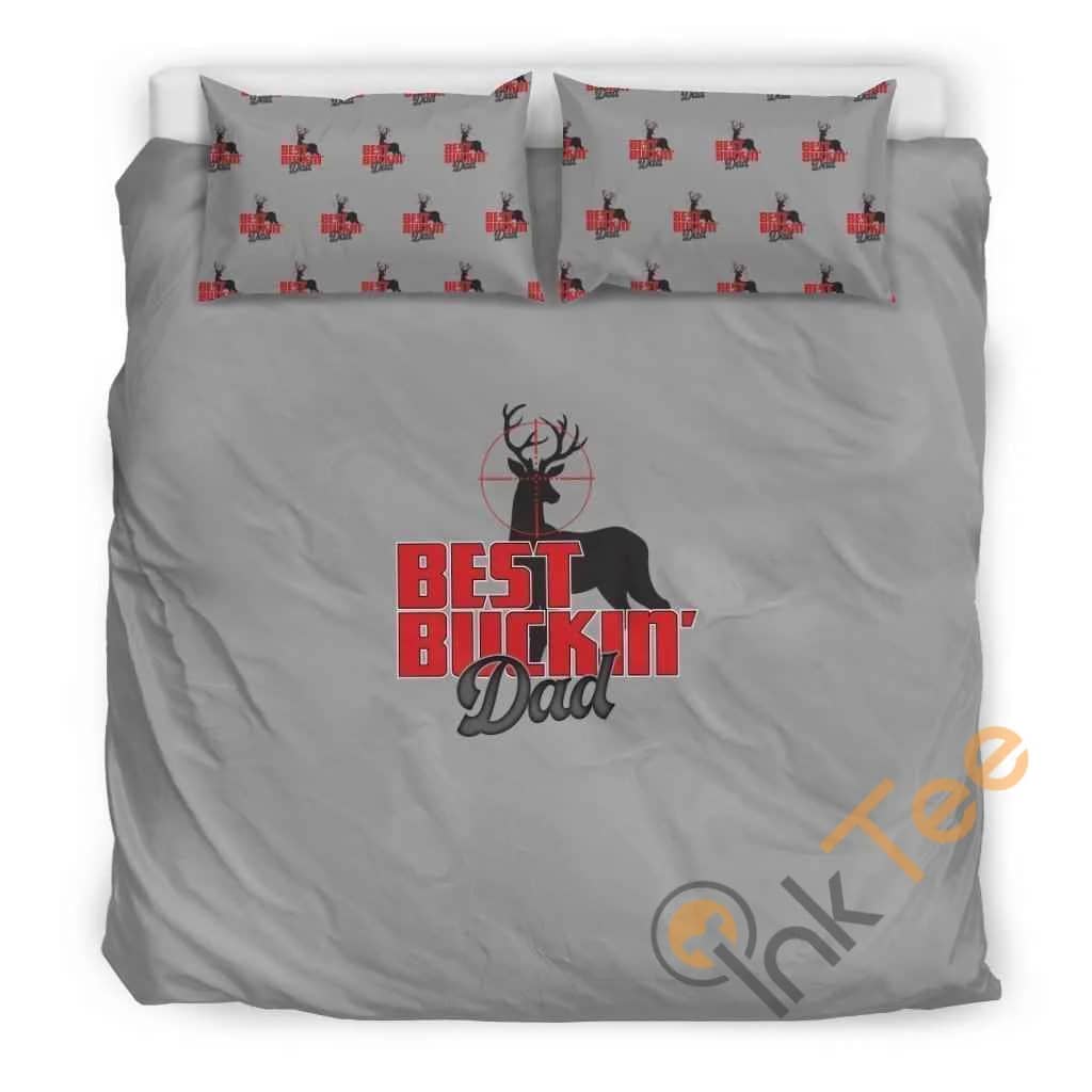 Custom Best Buckin' Dad Quilt Bedding Sets