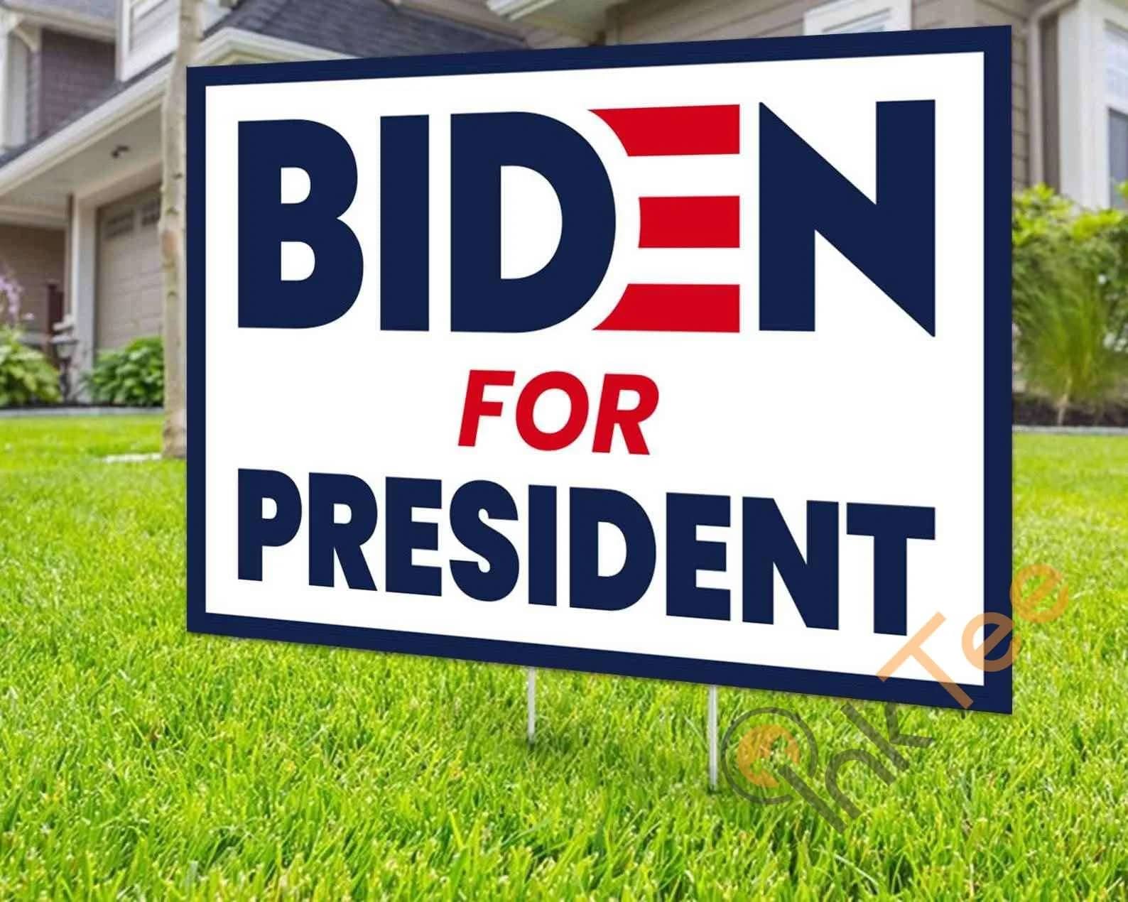 Custom Biden For President Political Campaign Yard Sign
