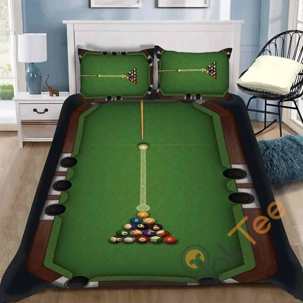 Custom Billiards Quilt Bedding Sets