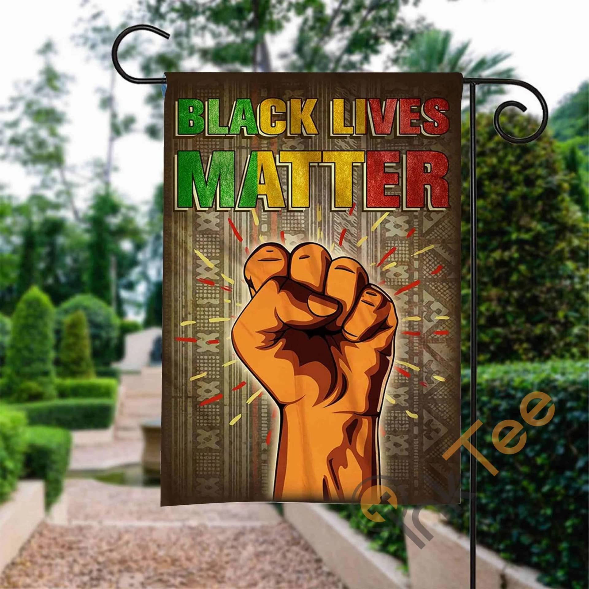 Custom Black Lives Matter Garden Flag