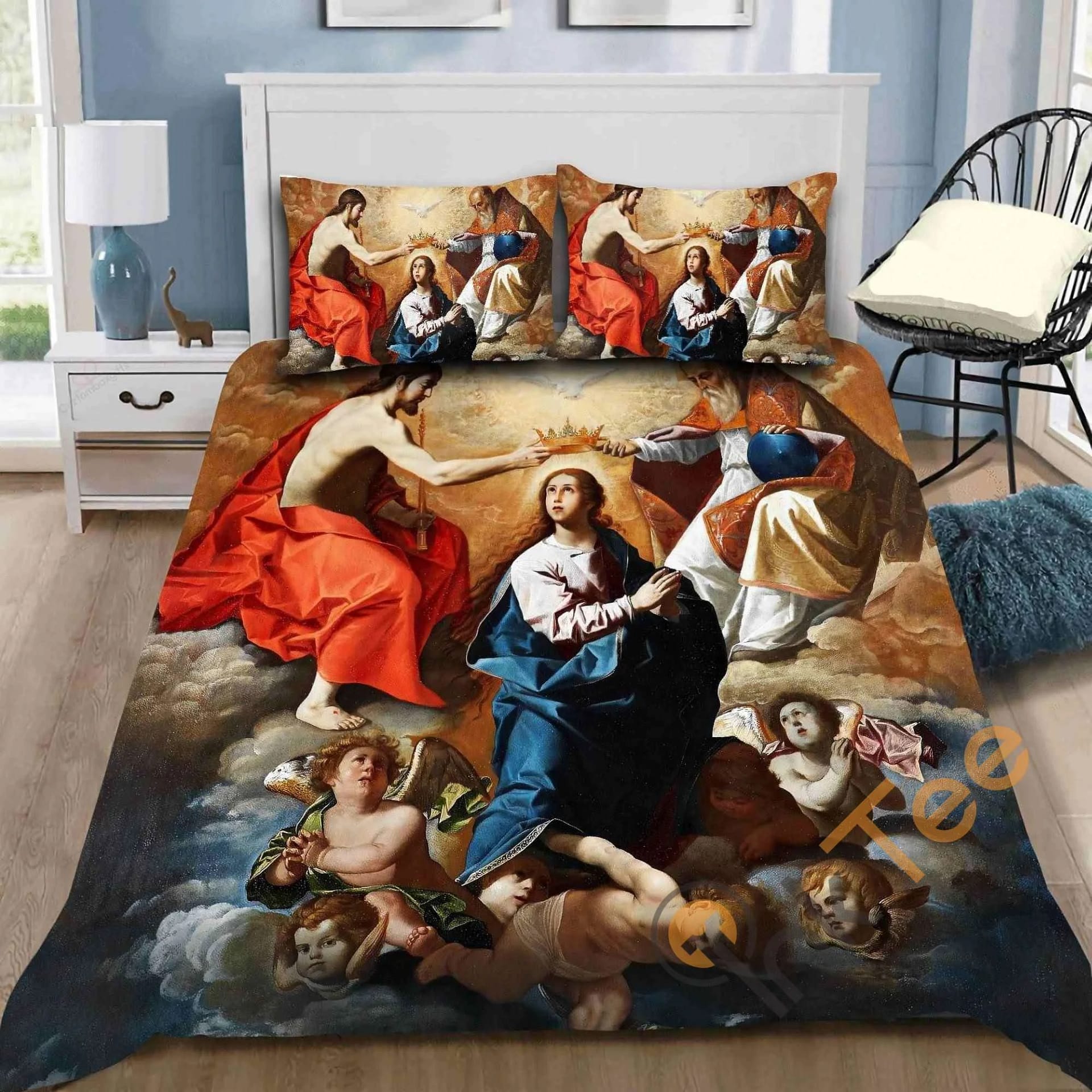 Custom Christian Jesus Quilt Bedding Sets