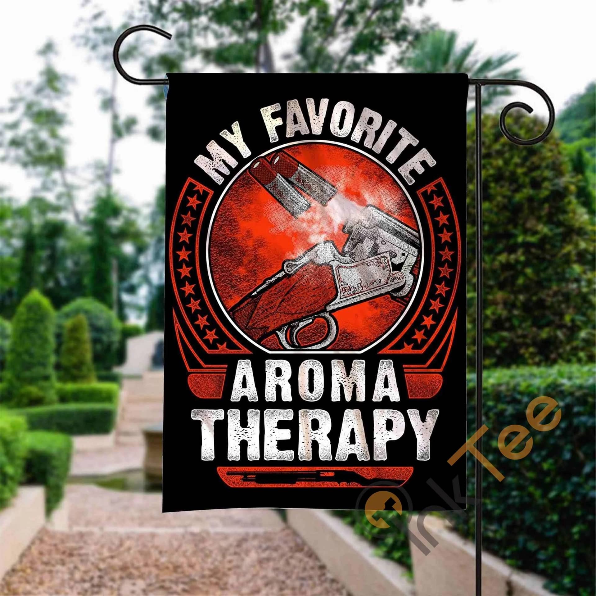 Custom Gun Control Aroma Therapy Garden Flag