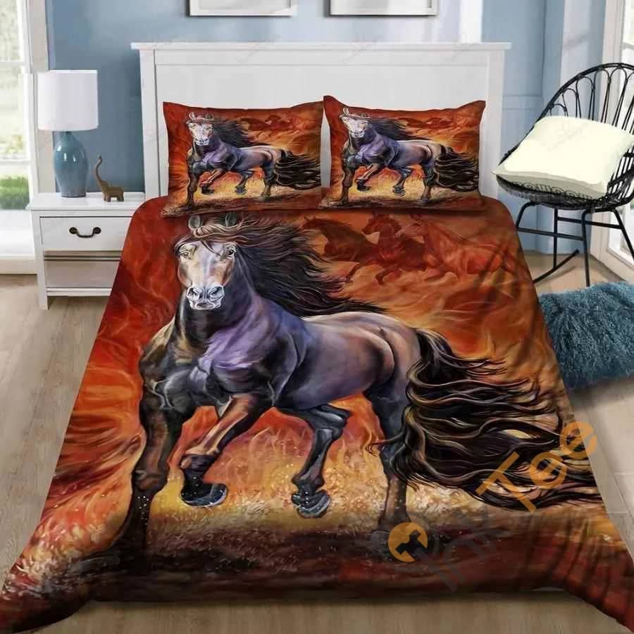 Custom Horse Art Quilt Bedding Sets