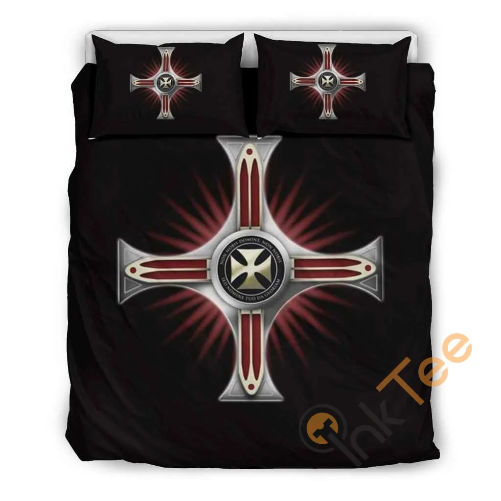Custom Knights Templar Quilt Bedding Sets